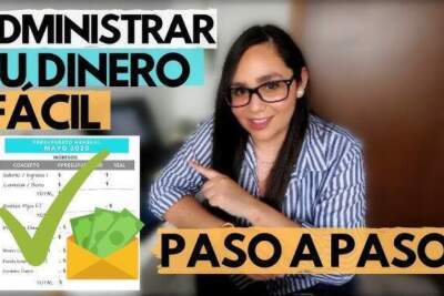 Presupuesto mensual paso a paso