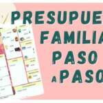 Presupuesto familiar fácil de organizar